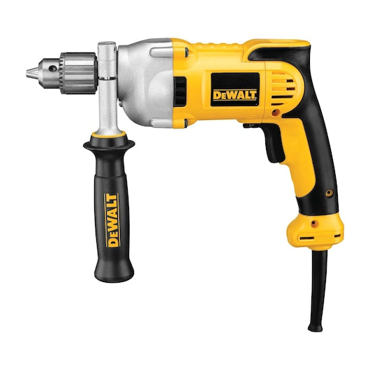 Dewalt 1/2 in. (13 mm) VSR™ Pistol Grip Drill, Powerful 10 Amp motor with overload protection, this tool provides up to 1,250 RPM to make quick work of tough jobs- DWD210G Dewalt 1/2 in. (13 mm) VSR™ Pistol Grip Drill, Powerful 10 Amp motor with overload protection, this tool provides up to 1,250 RPM to make quick work of tough jobs- DWD210G